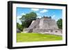 ¡Viva Mexico! Collection - Maya Archaeological Site II - Edzna Campeche-Philippe Hugonnard-Framed Photographic Print
