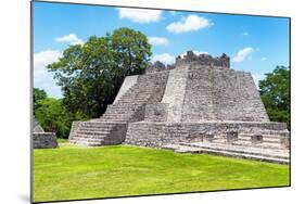 ¡Viva Mexico! Collection - Maya Archaeological Site II - Edzna Campeche-Philippe Hugonnard-Mounted Photographic Print