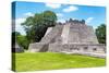 ¡Viva Mexico! Collection - Maya Archaeological Site II - Edzna Campeche-Philippe Hugonnard-Stretched Canvas