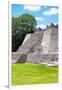 ¡Viva Mexico! Collection - Maya Archaeological Site III - Edzna Campeche-Philippe Hugonnard-Framed Photographic Print