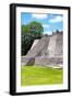 ¡Viva Mexico! Collection - Maya Archaeological Site III - Edzna Campeche-Philippe Hugonnard-Framed Photographic Print