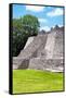 ¡Viva Mexico! Collection - Maya Archaeological Site III - Edzna Campeche-Philippe Hugonnard-Framed Stretched Canvas