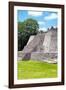 ¡Viva Mexico! Collection - Maya Archaeological Site III - Edzna Campeche-Philippe Hugonnard-Framed Photographic Print