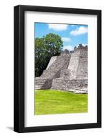 ¡Viva Mexico! Collection - Maya Archaeological Site III - Edzna Campeche-Philippe Hugonnard-Framed Photographic Print