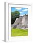 ¡Viva Mexico! Collection - Maya Archaeological Site III - Edzna Campeche-Philippe Hugonnard-Framed Photographic Print