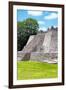 ¡Viva Mexico! Collection - Maya Archaeological Site III - Edzna Campeche-Philippe Hugonnard-Framed Premium Photographic Print