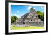 ¡Viva Mexico! Collection - Maya Archaeological Site IV - Edzna Campeche-Philippe Hugonnard-Framed Photographic Print