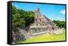 ¡Viva Mexico! Collection - Maya Archaeological Site VI - Edzna Campeche-Philippe Hugonnard-Framed Stretched Canvas