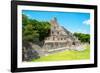 ¡Viva Mexico! Collection - Maya Archaeological Site VI - Edzna Campeche-Philippe Hugonnard-Framed Photographic Print