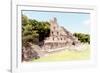 ¡Viva Mexico! Collection - Maya Archaeological Site VII - Edzna Campeche-Philippe Hugonnard-Framed Photographic Print