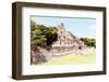 ¡Viva Mexico! Collection - Maya Archaeological Site VII - Edzna Campeche-Philippe Hugonnard-Framed Photographic Print