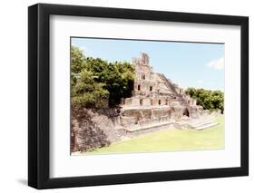 ¡Viva Mexico! Collection - Maya Archaeological Site VII - Edzna Campeche-Philippe Hugonnard-Framed Photographic Print