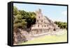 ¡Viva Mexico! Collection - Maya Archaeological Site VII - Edzna Campeche-Philippe Hugonnard-Framed Stretched Canvas