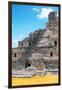 ¡Viva Mexico! Collection - Maya Archaeological Site with Fall Colors V - Edzna Campeche-Philippe Hugonnard-Framed Photographic Print