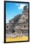 ¡Viva Mexico! Collection - Maya Archaeological Site with Fall Colors V - Edzna Campeche-Philippe Hugonnard-Framed Photographic Print