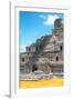 ¡Viva Mexico! Collection - Maya Archaeological Site with Fall Colors V - Edzna Campeche-Philippe Hugonnard-Framed Photographic Print