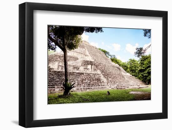 ¡Viva Mexico! Collection - Mayan Pyramid II-Philippe Hugonnard-Framed Photographic Print