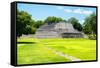¡Viva Mexico! Collection - Mayan Ruins III - Edzna-Philippe Hugonnard-Framed Stretched Canvas