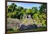 ¡Viva Mexico! Collection - Mayan Ruins in Palenque-Philippe Hugonnard-Framed Photographic Print