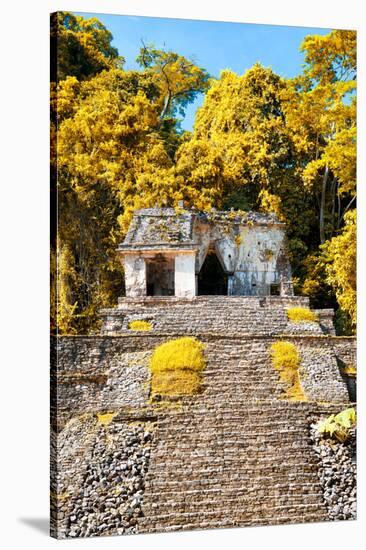 ¡Viva Mexico! Collection - Mayan Ruins in the Forest II-Philippe Hugonnard-Stretched Canvas