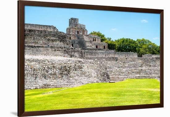 ¡Viva Mexico! Collection - Mayan Ruins IV - Edzna-Philippe Hugonnard-Framed Photographic Print