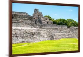 ¡Viva Mexico! Collection - Mayan Ruins IV - Edzna-Philippe Hugonnard-Framed Photographic Print