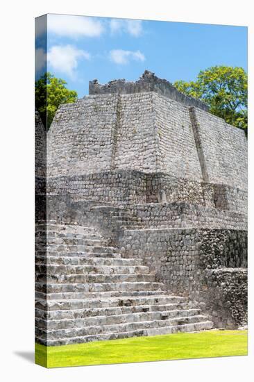 ¡Viva Mexico! Collection - Mayan Ruins VII - Edzna-Philippe Hugonnard-Stretched Canvas