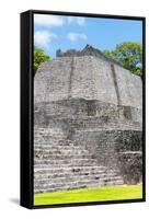 ¡Viva Mexico! Collection - Mayan Ruins VII - Edzna-Philippe Hugonnard-Framed Stretched Canvas