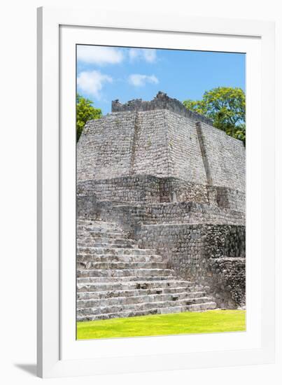 ¡Viva Mexico! Collection - Mayan Ruins VII - Edzna-Philippe Hugonnard-Framed Photographic Print