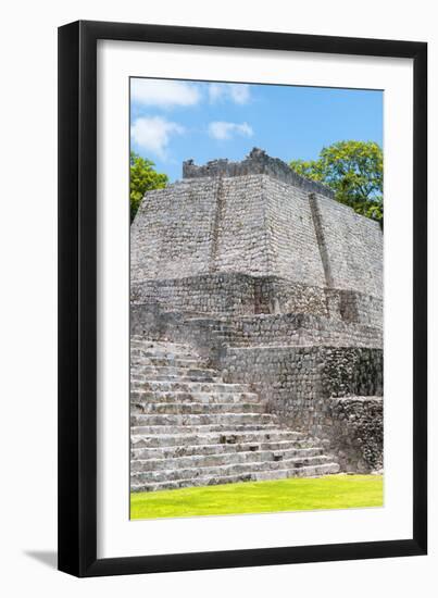 ¡Viva Mexico! Collection - Mayan Ruins VII - Edzna-Philippe Hugonnard-Framed Photographic Print