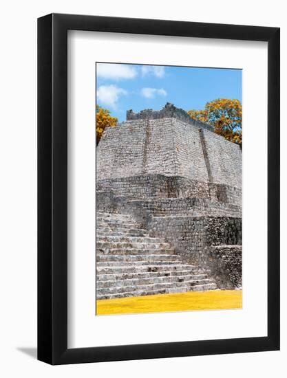 ¡Viva Mexico! Collection - Mayan Ruins VIII - Edzna-Philippe Hugonnard-Framed Photographic Print