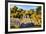 ¡Viva Mexico! Collection - Mayan Ruins with Fall Colors in Palenque-Philippe Hugonnard-Framed Photographic Print