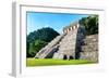 ¡Viva Mexico! Collection - Mayan Temple of Inscriptions - Palenque-Philippe Hugonnard-Framed Photographic Print