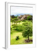 ¡Viva Mexico! Collection - Mayan Temple of Monte Alban II-Philippe Hugonnard-Framed Photographic Print