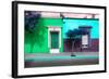 ¡Viva Mexico! Collection - Mexican Colorful Facades II-Philippe Hugonnard-Framed Photographic Print