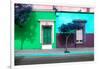 ¡Viva Mexico! Collection - Mexican Colorful Facades II-Philippe Hugonnard-Framed Photographic Print