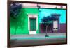 ¡Viva Mexico! Collection - Mexican Colorful Facades II-Philippe Hugonnard-Framed Photographic Print