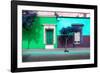 ¡Viva Mexico! Collection - Mexican Colorful Facades II-Philippe Hugonnard-Framed Photographic Print