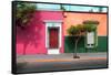 ¡Viva Mexico! Collection - Mexican Colorful Facades III-Philippe Hugonnard-Framed Stretched Canvas