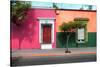¡Viva Mexico! Collection - Mexican Colorful Facades III-Philippe Hugonnard-Stretched Canvas