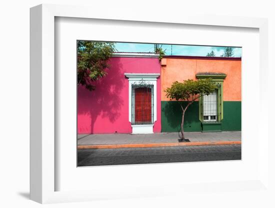 ¡Viva Mexico! Collection - Mexican Colorful Facades III-Philippe Hugonnard-Framed Photographic Print