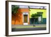 ¡Viva Mexico! Collection - Mexican Colorful Facades V-Philippe Hugonnard-Framed Photographic Print