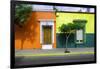 ¡Viva Mexico! Collection - Mexican Colorful Facades V-Philippe Hugonnard-Framed Photographic Print