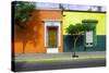 ¡Viva Mexico! Collection - Mexican Colorful Facades V-Philippe Hugonnard-Stretched Canvas