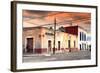 ¡Viva Mexico! Collection - Mexican Street Scene at Sunset-Philippe Hugonnard-Framed Photographic Print