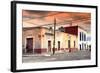 ¡Viva Mexico! Collection - Mexican Street Scene at Sunset-Philippe Hugonnard-Framed Photographic Print