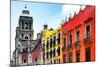 ¡Viva Mexico! Collection - Mexico City Colorful Facades II-Philippe Hugonnard-Mounted Photographic Print