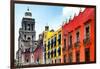 ¡Viva Mexico! Collection - Mexico City Colorful Facades II-Philippe Hugonnard-Framed Photographic Print