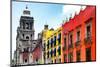 ¡Viva Mexico! Collection - Mexico City Colorful Facades II-Philippe Hugonnard-Mounted Photographic Print