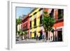 ¡Viva Mexico! Collection - Mexico City Colorful Facades-Philippe Hugonnard-Framed Photographic Print